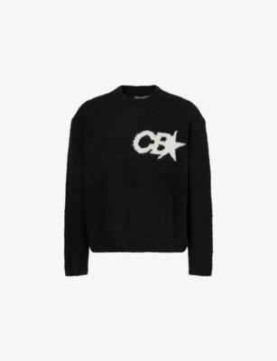 Star Logo-Print Wool-Blend Jumper by COLE BUXTON