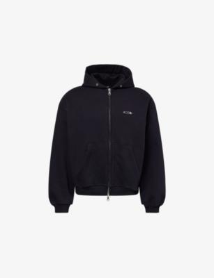 Surf Embroidered-Logo Cotton Hoodie by COLE BUXTON