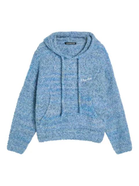 bouclé hoodie by COLE BUXTON