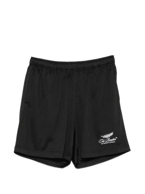 logo-embroidered shorts by COLE BUXTON