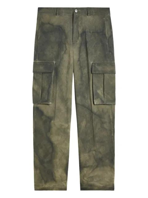 washed-effect cargo pants by COLE BUXTON