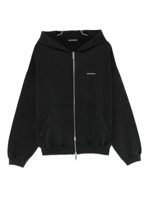 zip hoodied knitwear by COLE BUXTON