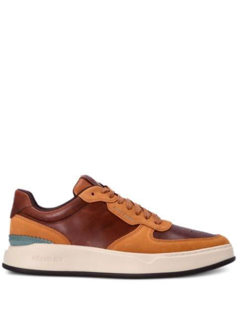 Grandpro panelled lace-up sneakers by COLE HAAN