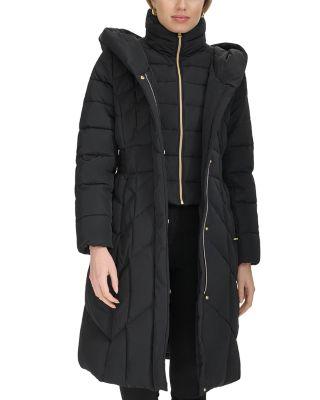 Hooded Puffer Coat by COLE HAAN