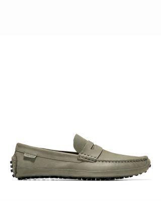 Men's Davies Grand Nubuck Leather Driving Loafers by COLE HAAN