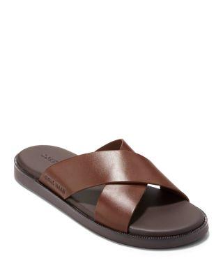 Men's Nantucket Cross Strap Slip On Slide Sandals by COLE HAAN