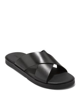 Men's Nantucket Cross Strap Slip On Slide Sandals by COLE HAAN