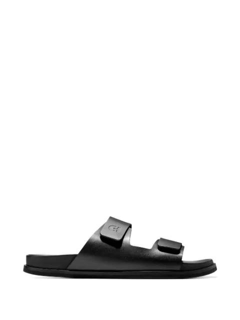 logo-embossed touch-strap sandals by COLE HAAN
