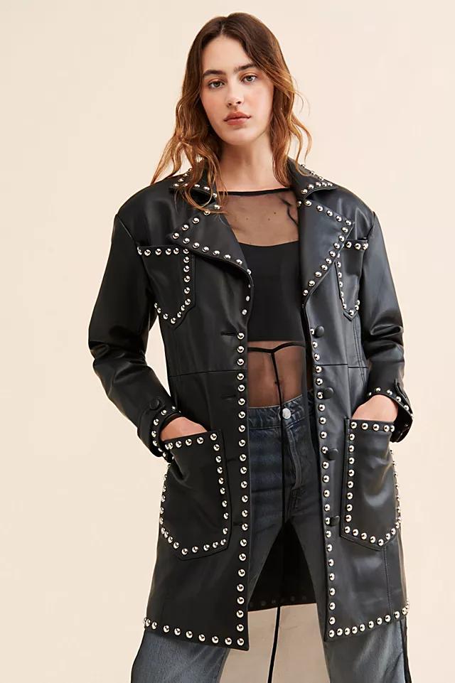 Colin LoCascio Studded Bernie Coat Secondhand by COLIN LO CASCIO | FREE PEOPLE