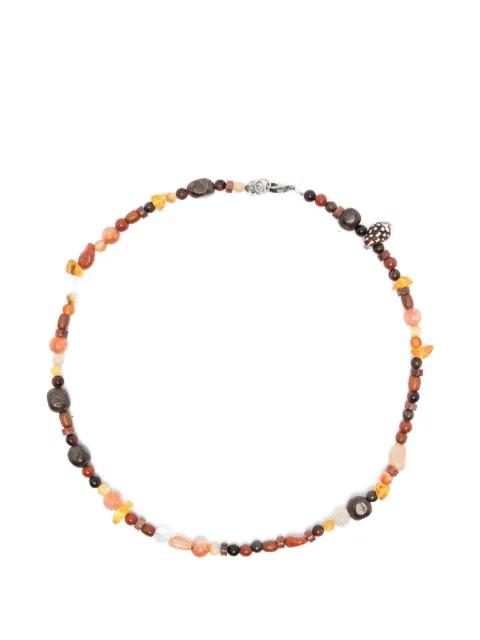 Terra beaded necklace by COLLANINE COLORATE