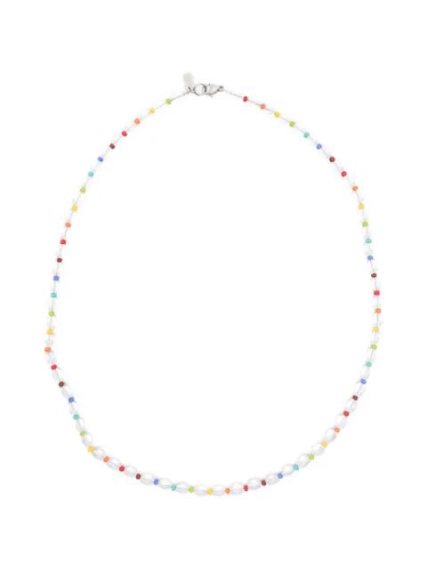 beaded necklace by COLLANINE COLORATE