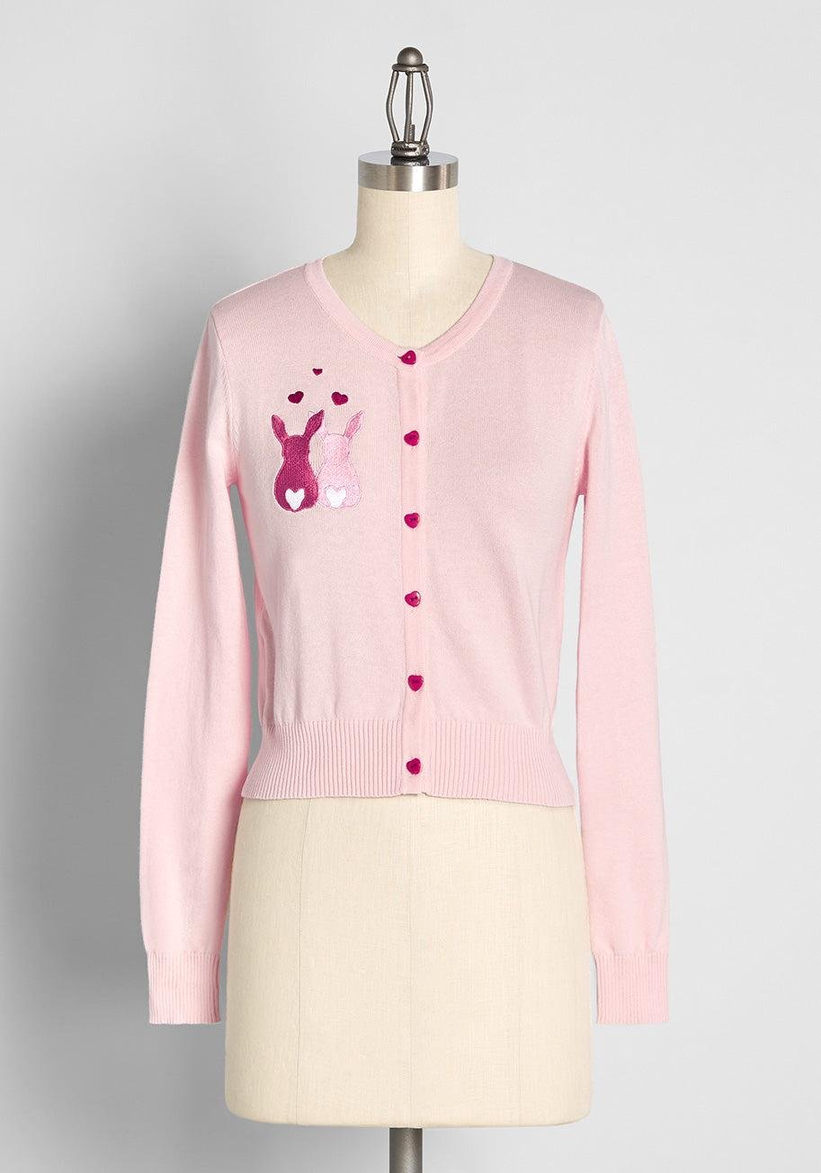 Collectif You're My Honey Bunny Cardigan by COLLECTIF
