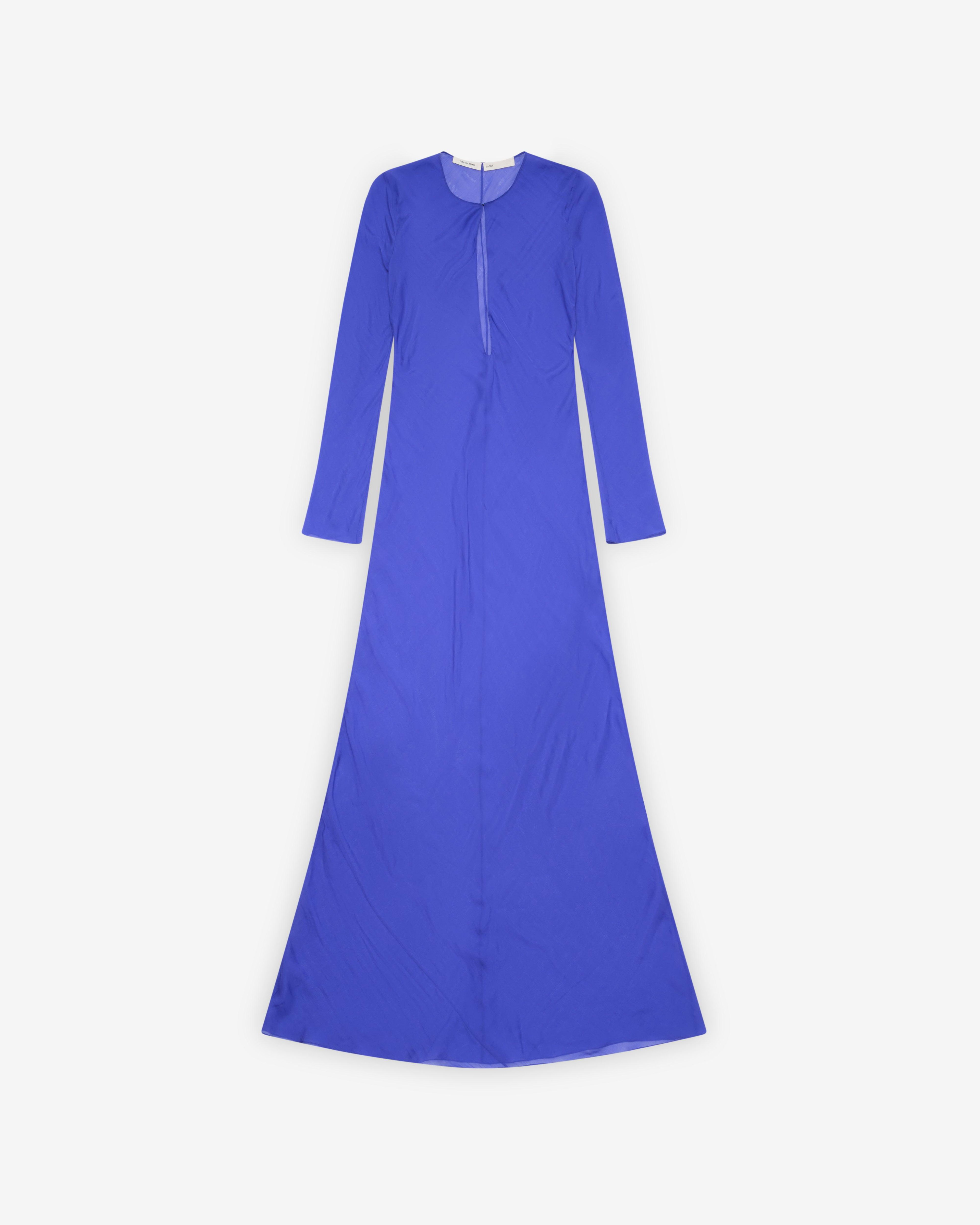 Colleen Allen - Women's Chiffon Keyhole Dress - (Violet) by COLLEEN ALLEN