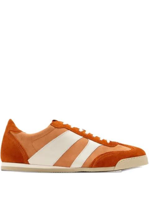 suede panelled sneakers by COLLEGIUM