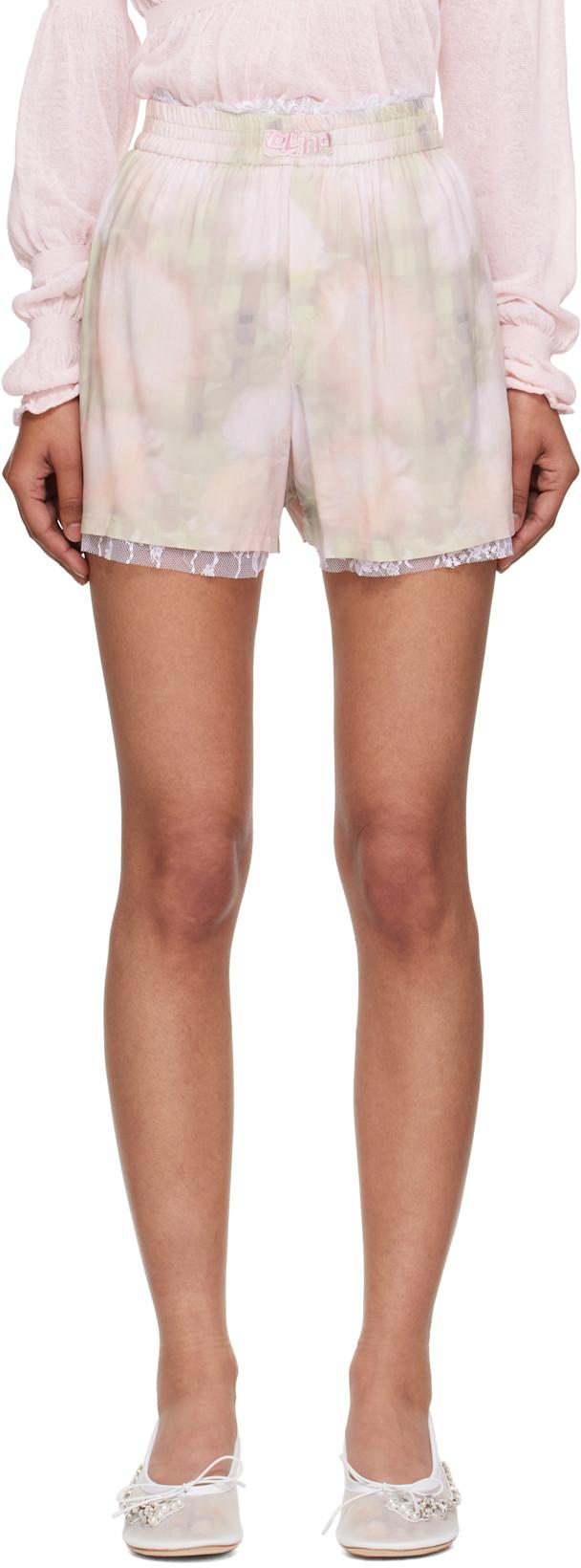 Multicolor Mini Boxer Shorts by COLLINA STRADA