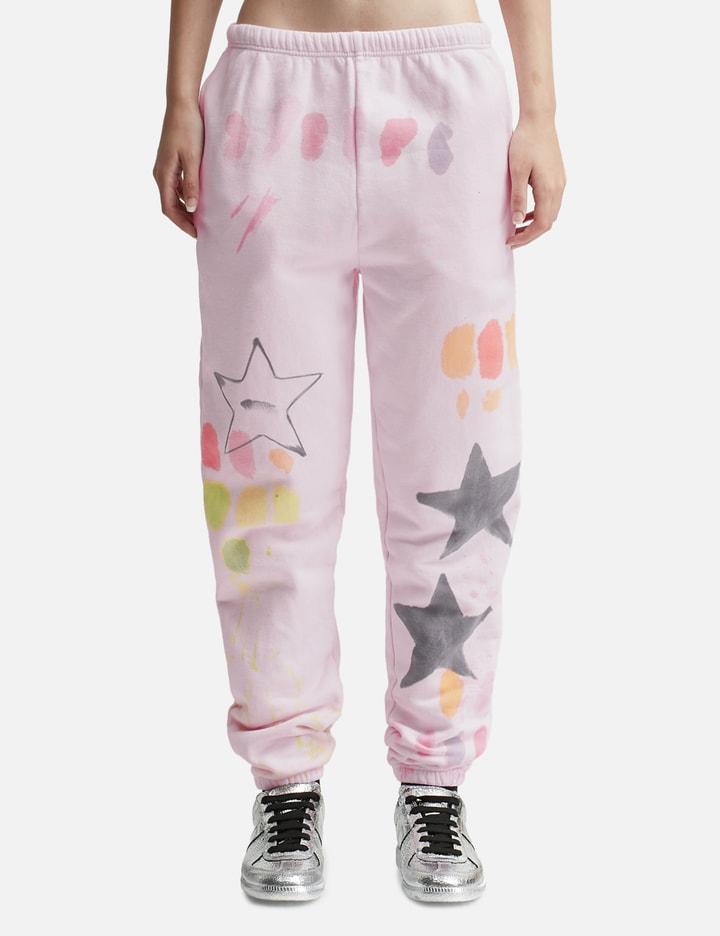 Rhinestone Sweatpants by COLLINA STRADA