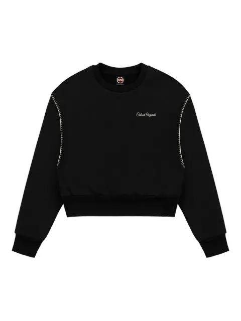 cropped topstitching sweatshirt by COLMAR ORIGINALS