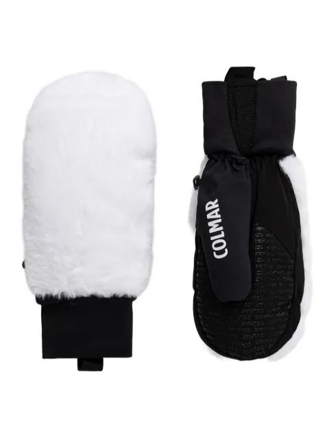 faux-fur ski mittens by COLMAR ORIGINALS