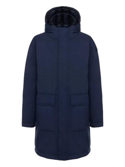 hoodied flap-pocket coat by COLMAR ORIGINALS