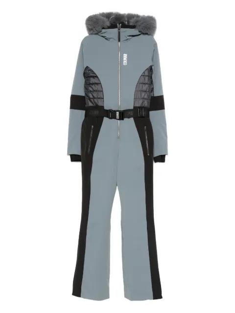 quilted belted ski suit by COLMAR ORIGINALS