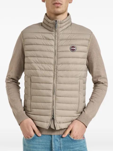 quilted zip gilet by COLMAR ORIGINALS