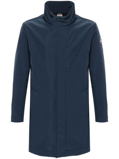 rubberised logo patch coat by COLMAR ORIGINALS