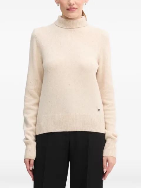 turtleneck logo-plaque sweater by COLMAR ORIGINALS