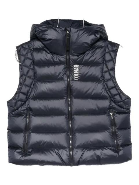 zip-fastening hoodied gilet by COLMAR ORIGINALS