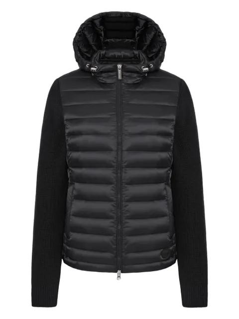 zip-fastening hoodied quilted jacket by COLMAR ORIGINALS