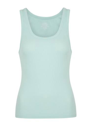 Ribbed stretch-cotton tank by COLORFUL STANDARD