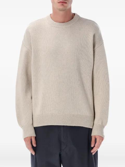 crew-neck long-sleeve sweater by COLORFUL STANDARD