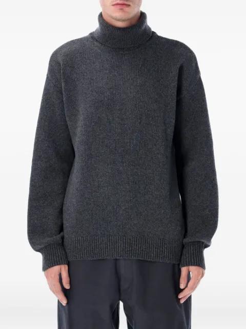 roll neck knitted sweater by COLORFUL STANDARD