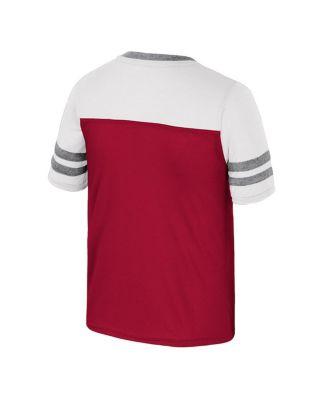 Big Girls Crimson Oklahoma Sooners Princess Bubblegum Bling T-Shirt by COLOSSEUM