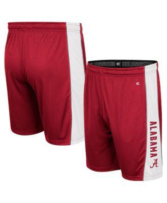 Men's Crimson Alabama Crimson Tide Panel Shorts by COLOSSEUM