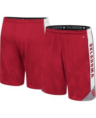 Men's Crimson Oklahoma Sooners Haller Shorts by COLOSSEUM
