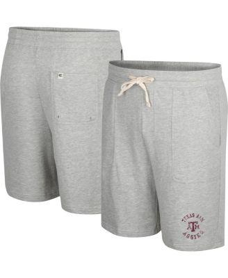 Men's Heather Gray Texas A&M Aggies Love To Hear This Terry Shorts by COLOSSEUM