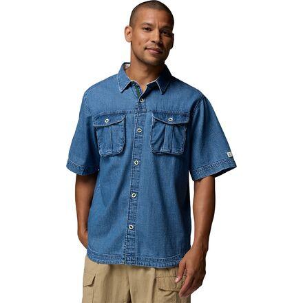 Acker Rock Twill SS Button Down Shirt by COLUMBIA