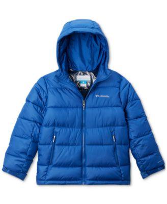 Big Boys Pike Lake II Quilted Full-Zip Hooded Puffer Jacket by COLUMBIA