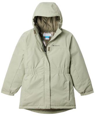 Big Girls Hikebound II Long Insulated Full-Zip Hooded Jacket by COLUMBIA