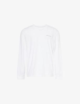 Black Butte Long-Sleeves Cotton-Jersey T-Shirt by COLUMBIA Black Butte Long-Sleeves Cotton-Jersey T-Shirt by COLUMBIA