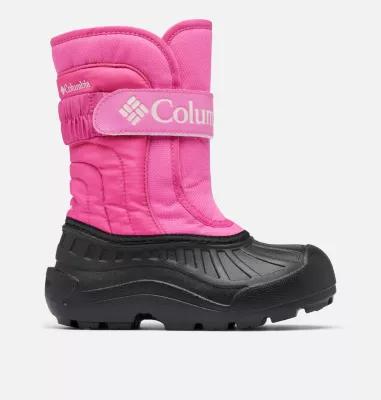 Columbia Big Kids' Powderbug Snowlite Strap Boot by COLUMBIA