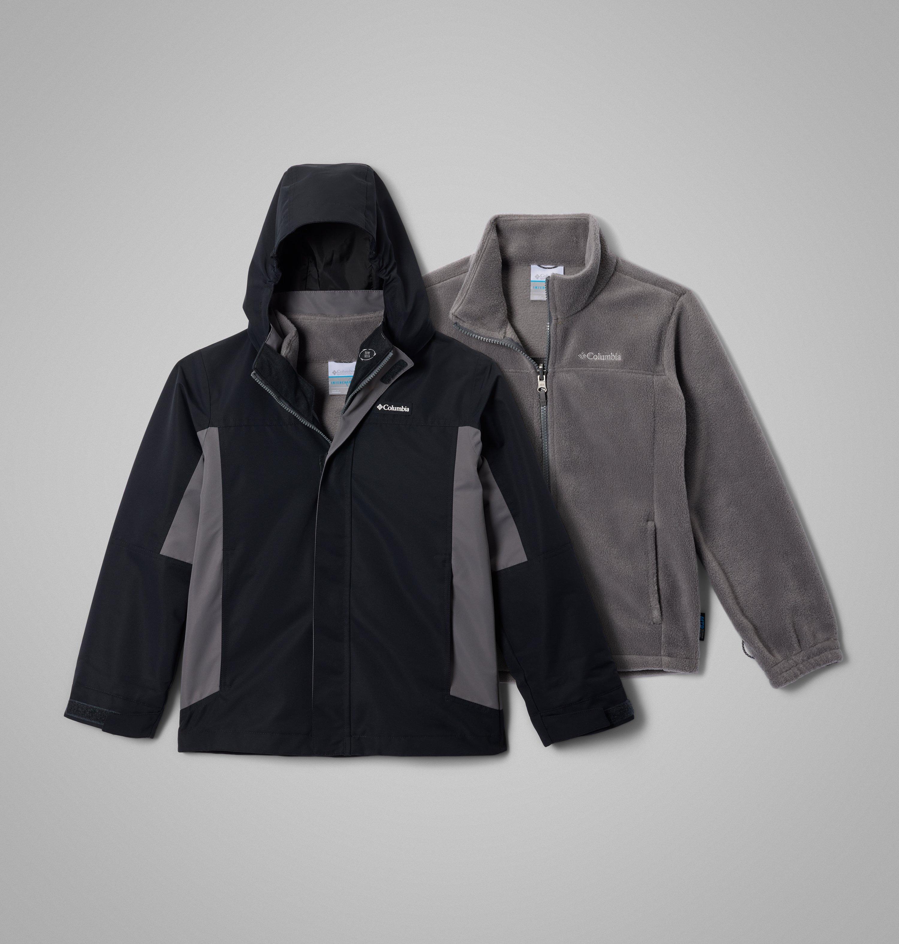 Columbia Boys' Bugaboo IV Fleece Interchange Jacket by COLUMBIA