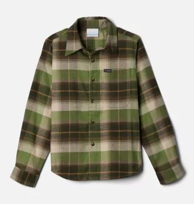 Columbia Boys' Cornell Woods Flannel Long Sleeve Shirt by COLUMBIA