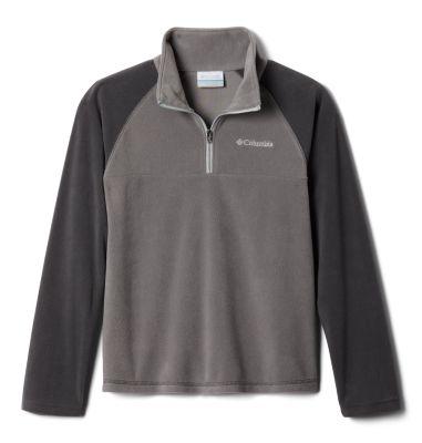 Columbia Boys' Glacial Fleece Quarter Zip Pullover by COLUMBIA
