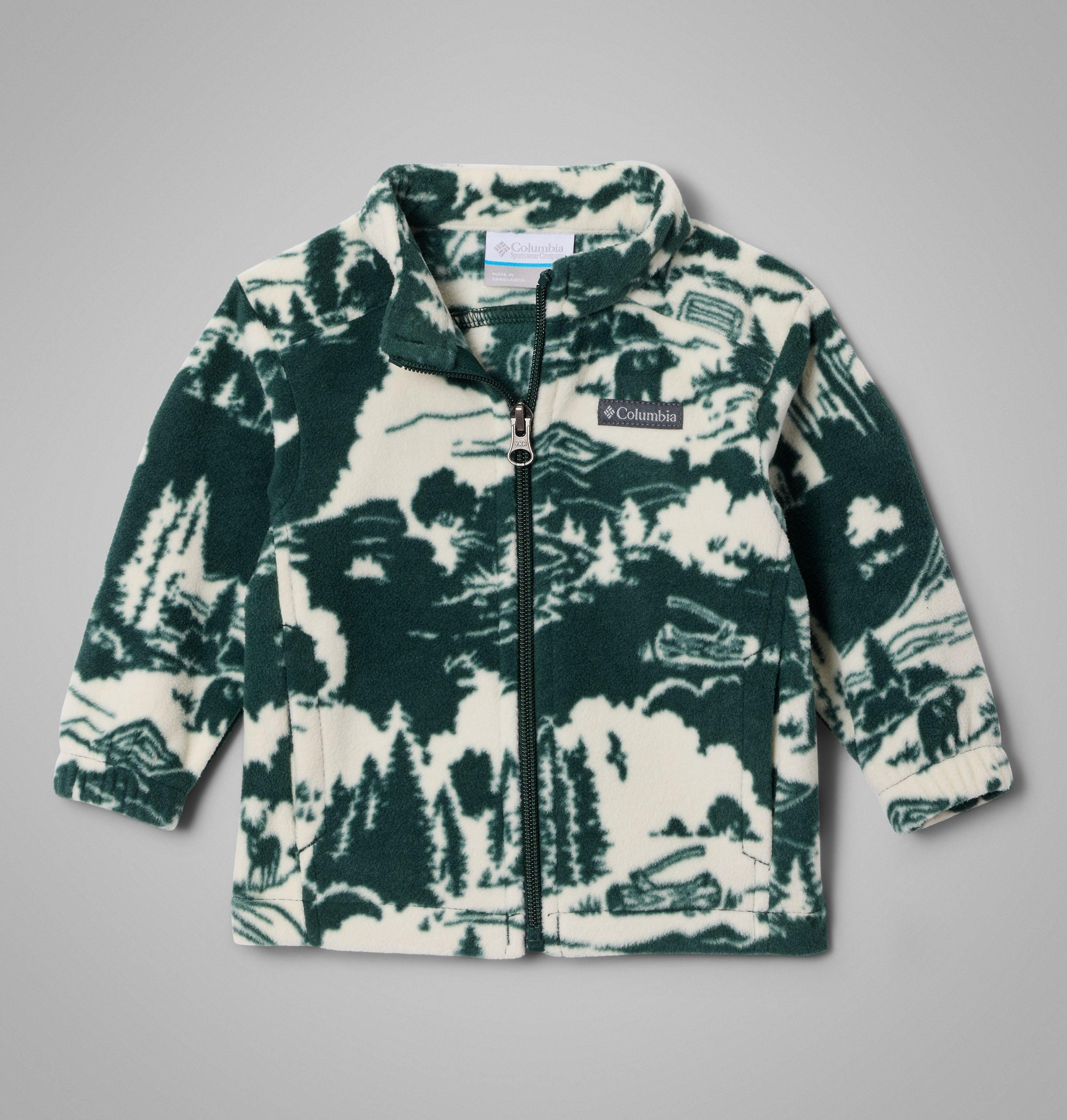 Columbia Boys' Infant Castle Dale Printed Full Zip Fleece by COLUMBIA