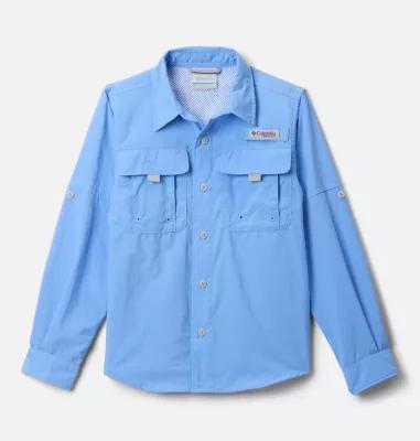Columbia Boys' PFG Bahama II Long Sleeve Shirt by COLUMBIA