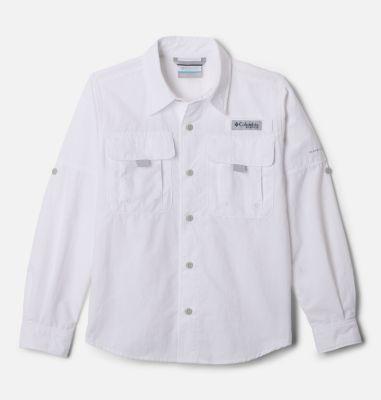 Columbia Boys' PFG Bahama II Long Sleeve Shirt by COLUMBIA