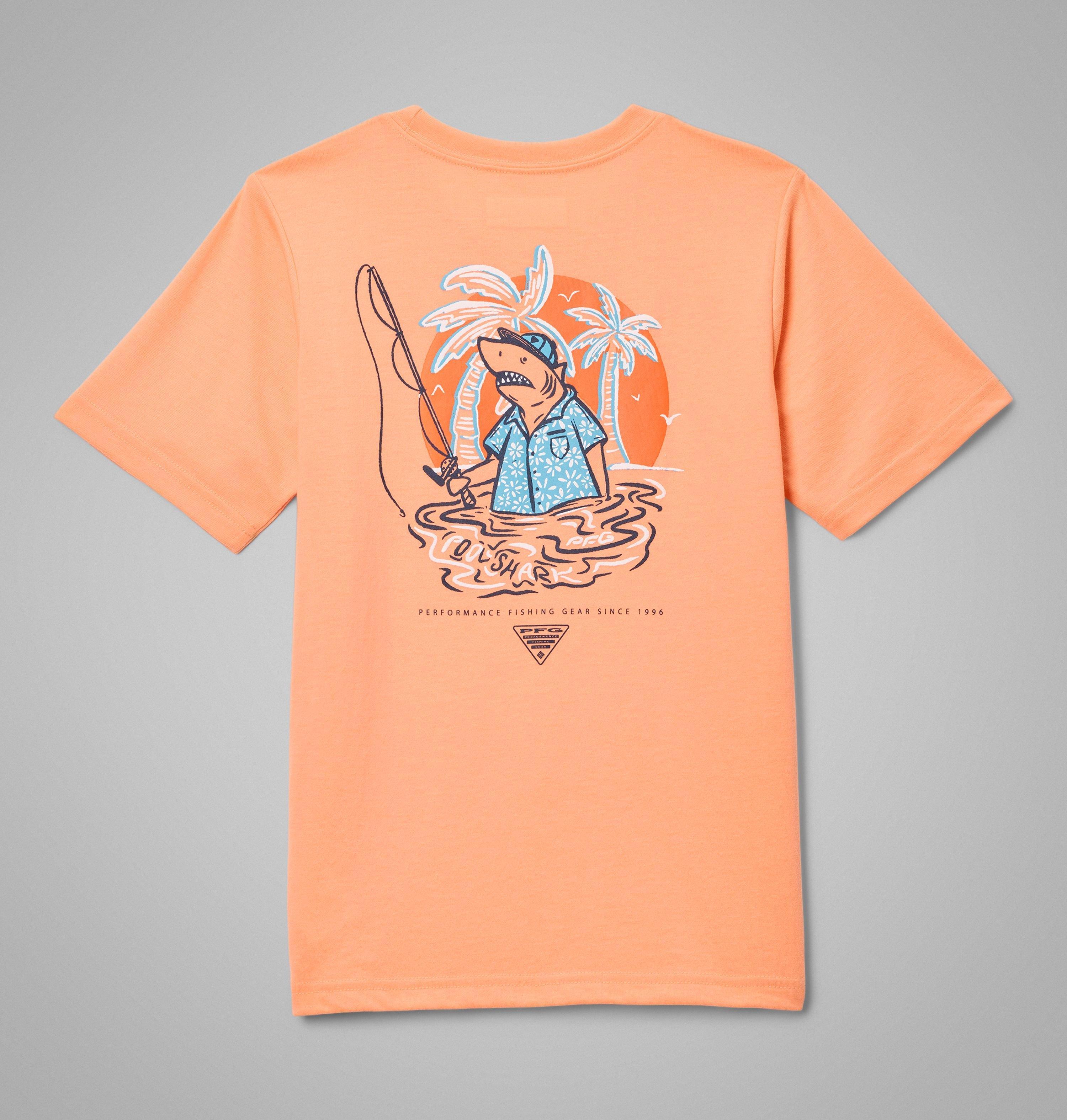 Columbia Boys PFG Big Fisher Short Sleeve T-Shirt by COLUMBIA