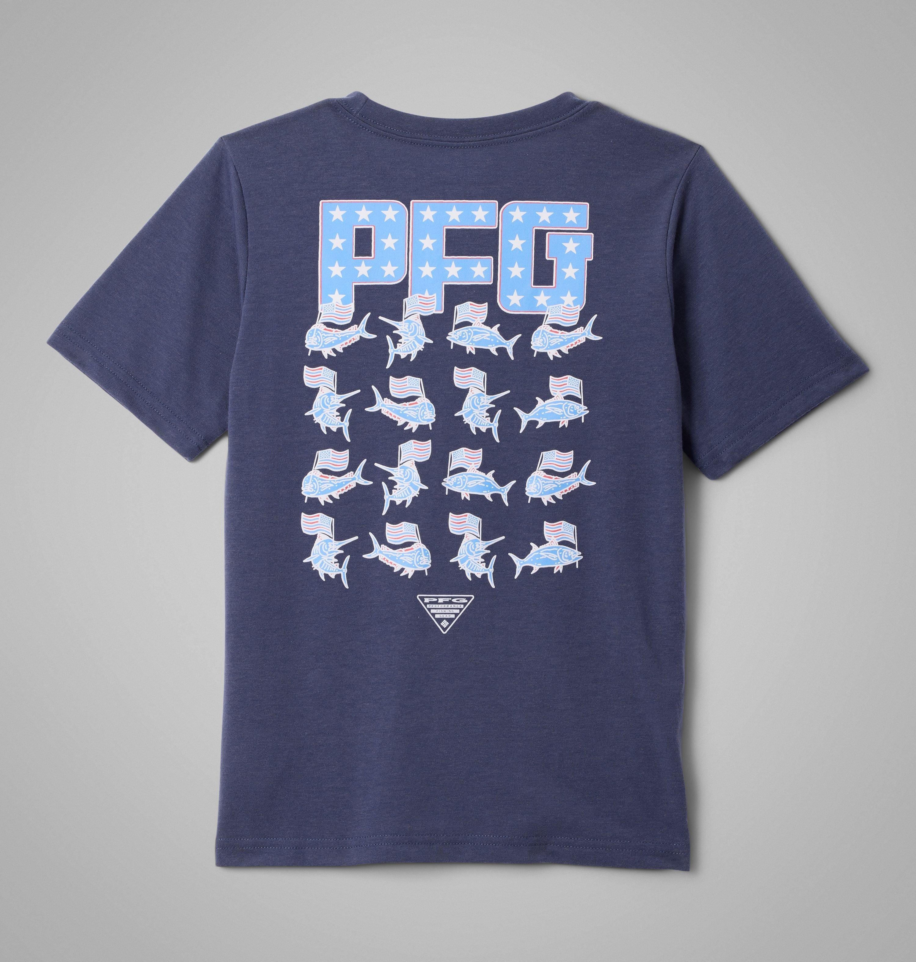 Columbia Boys PFG Big Fisher Short Sleeve T-Shirt by COLUMBIA