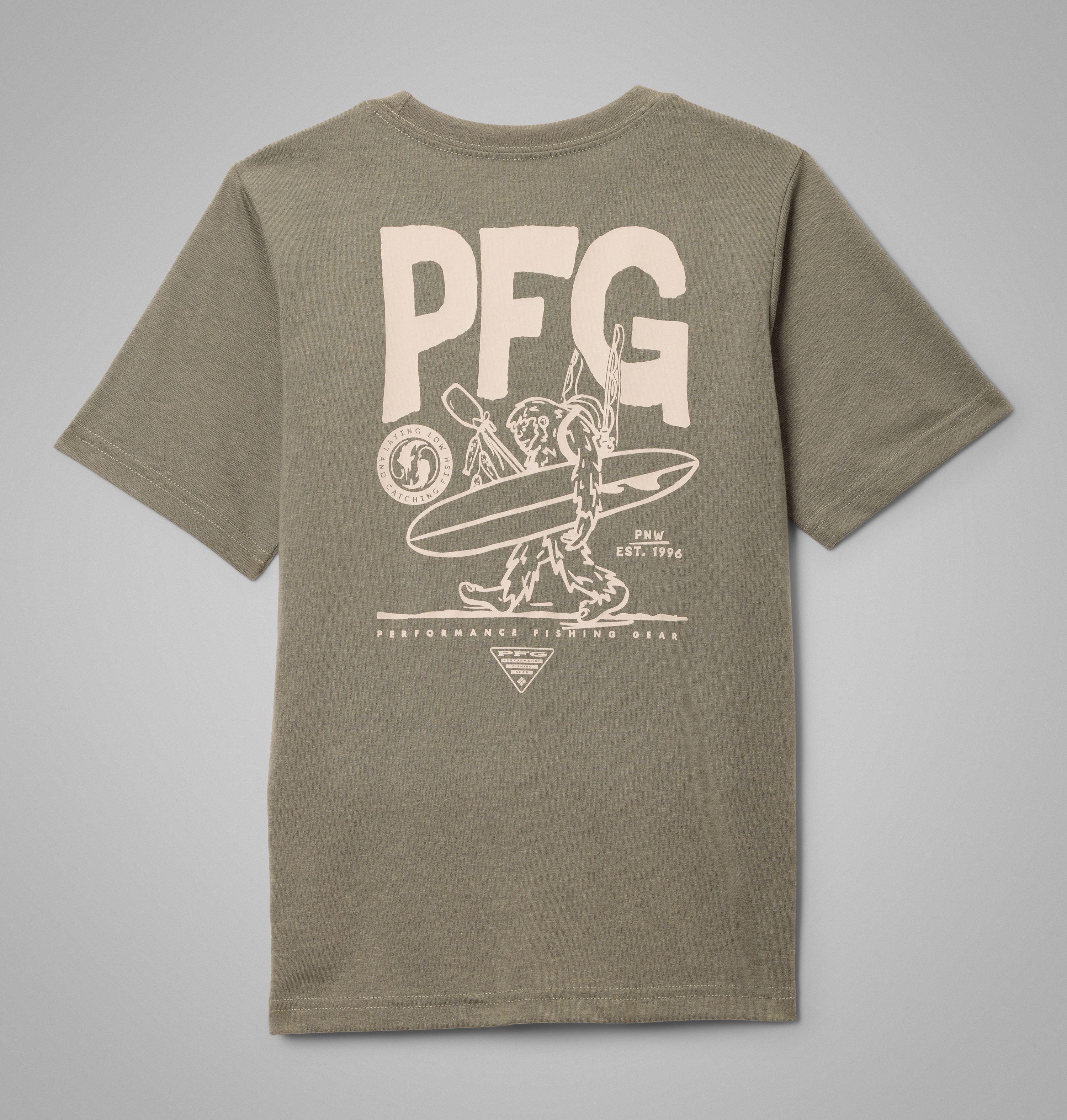 Columbia Boys PFG Big Fisher Short Sleeve T-Shirt by COLUMBIA